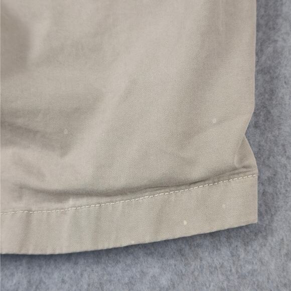 Peter Millar Shorts Size 31 Crown Crafted Khaki Flat Front Chino - Picture 6 of 13